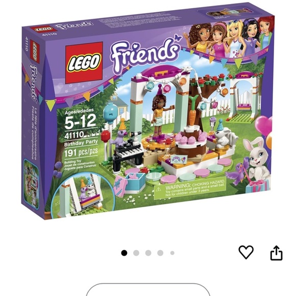 LEGO Friends Birthday Party Set - Colorful - Picture 1 of 10